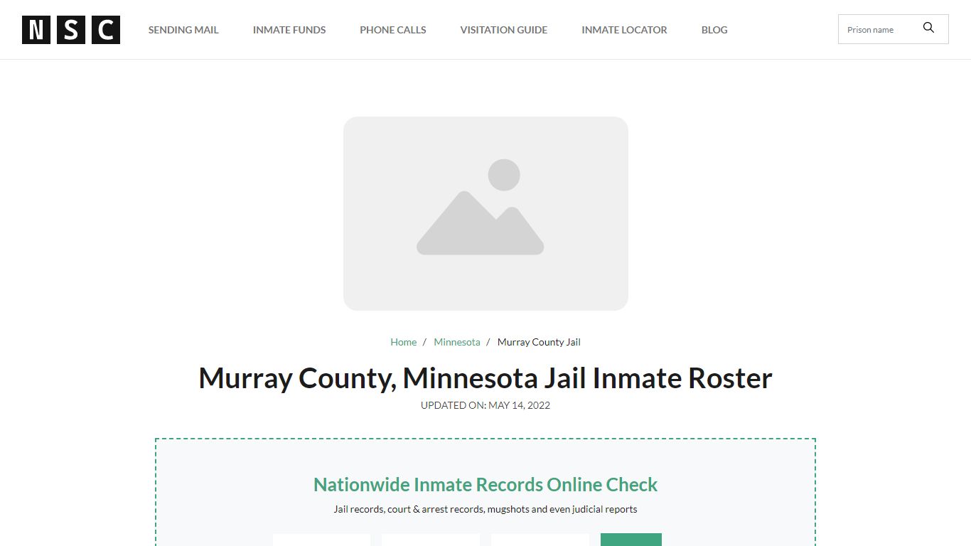 Murray County, Minnesota Jail Inmate List